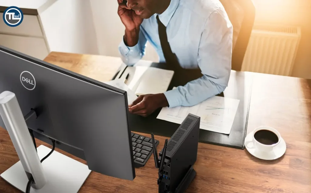 تین‌کلاینت در آژانس هواپیمایی