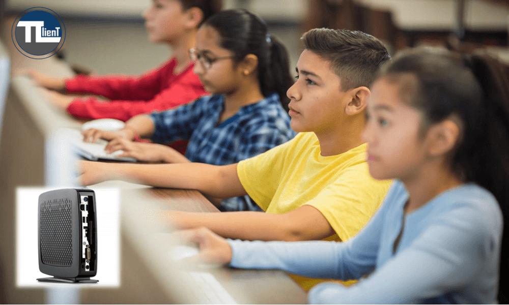 تین کلاینت IGEL در مدرسه