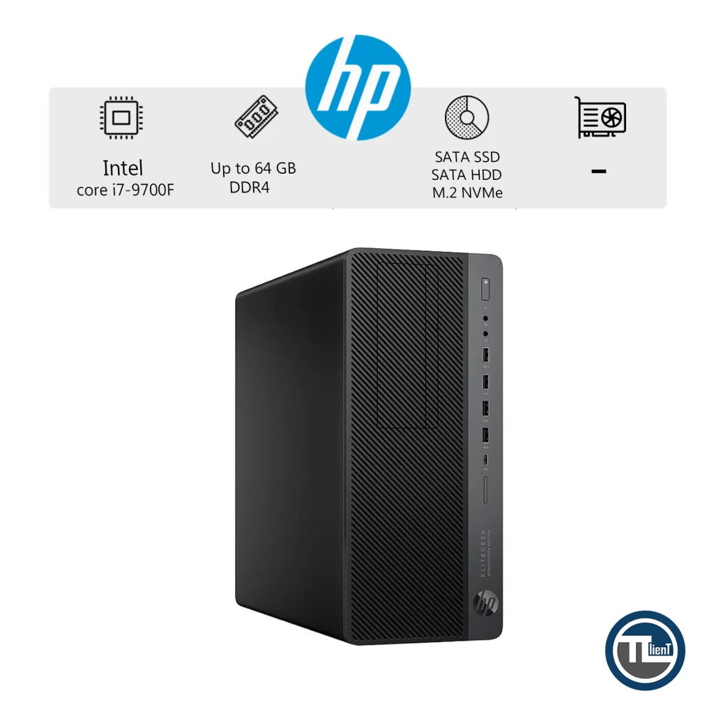 ورک استیشن (i7-9700F) HP EliteDesk 800 G4