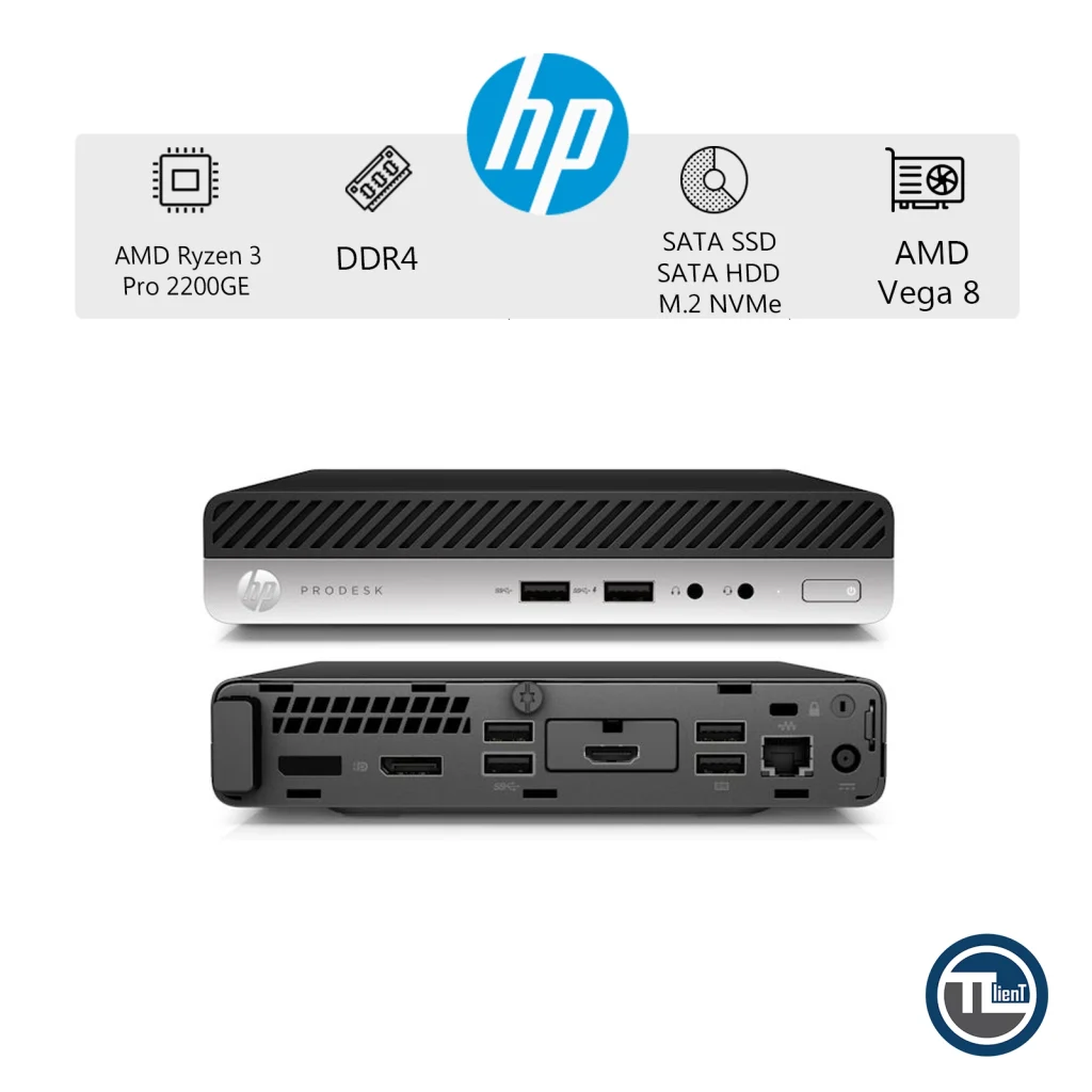 تین کلاینت HP ProDesk 405 G4