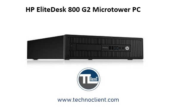 HP EliteDesk 800 G2 Microtower PC: