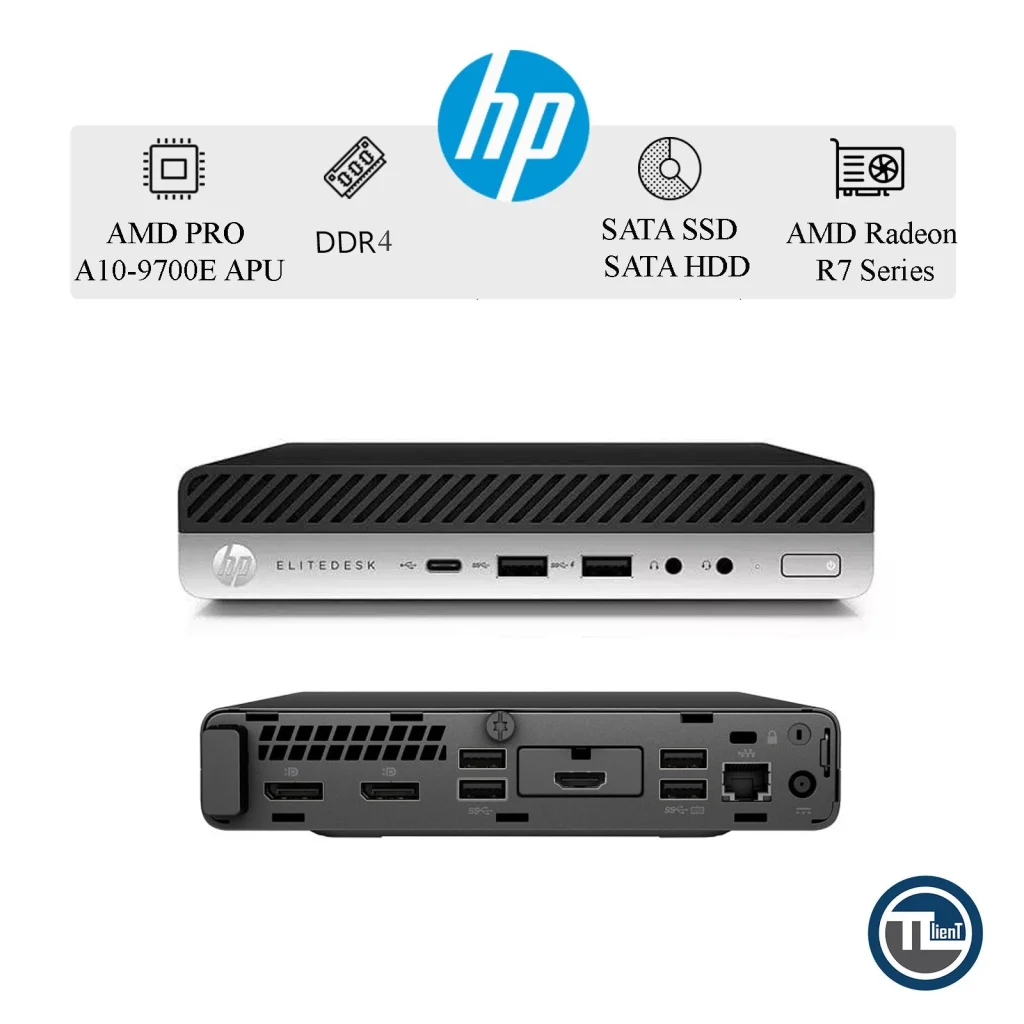 تین کلاینت HP EliteDesk 705 G4