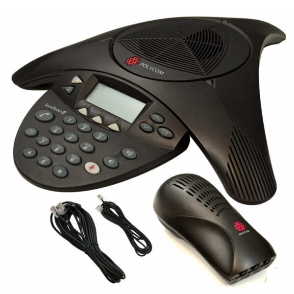 تلفن کنفرانس Polycom 2201  استوک - تصویر 2
