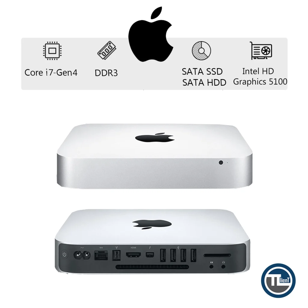 تین کلاینت 2014 (Core i7 GEN 4) Apple Mac mini A1347