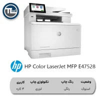 پرینتر چند کاره لیزری رنگی HP Color LaserJet MFP E47528