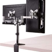 پایه نگهدارنده قابل تنظیم دو مانیتوره