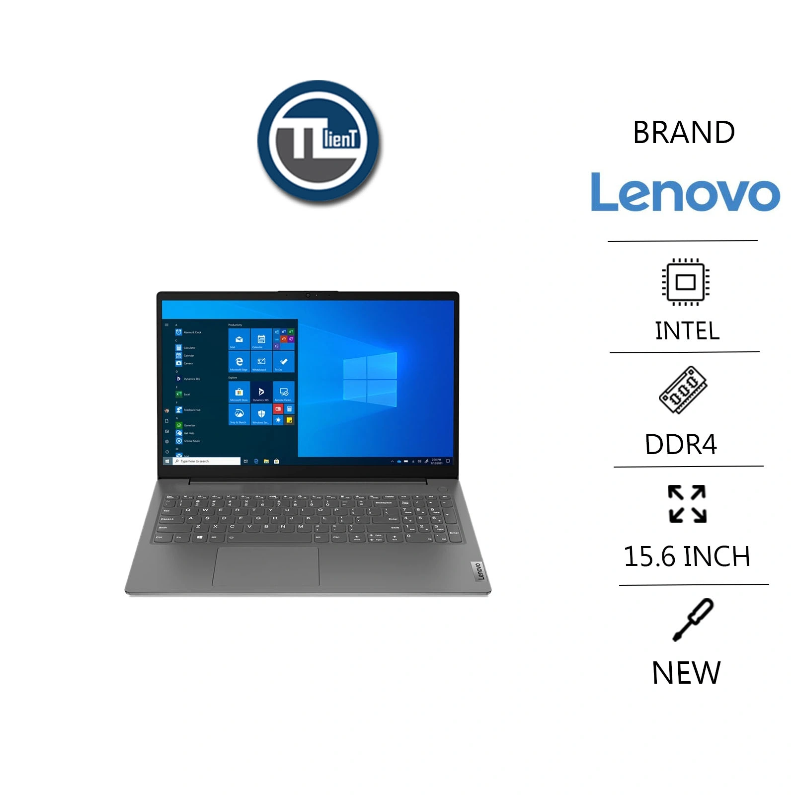 labtop لپتاپ Lenovo V15-AAB (i3-12th gen)