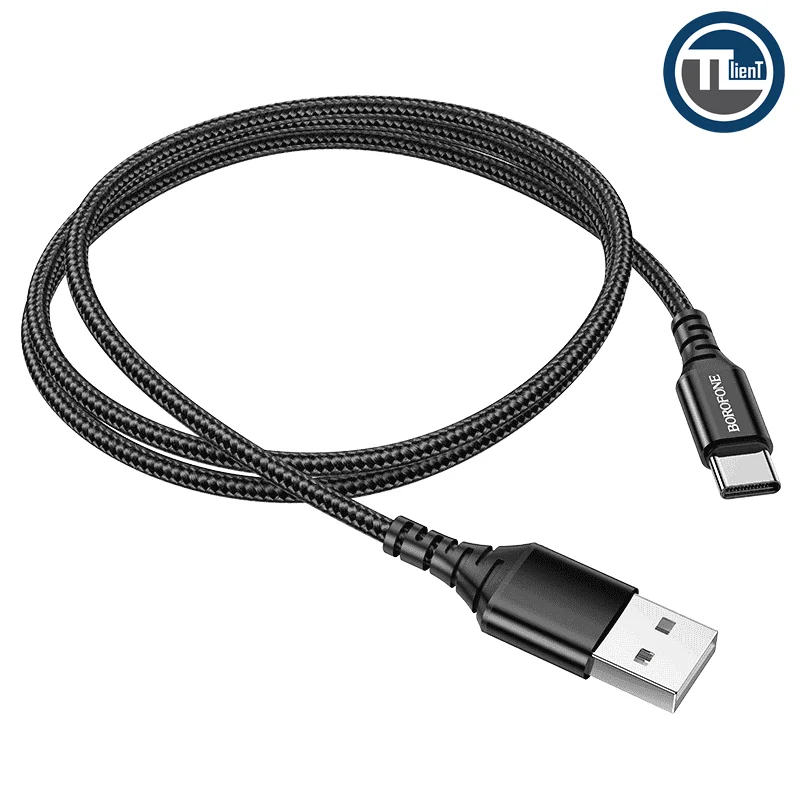 10 کابل TYPE C BROFONE BX14 1M