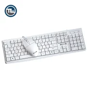 کیبورد و موس سفید AULA AC102