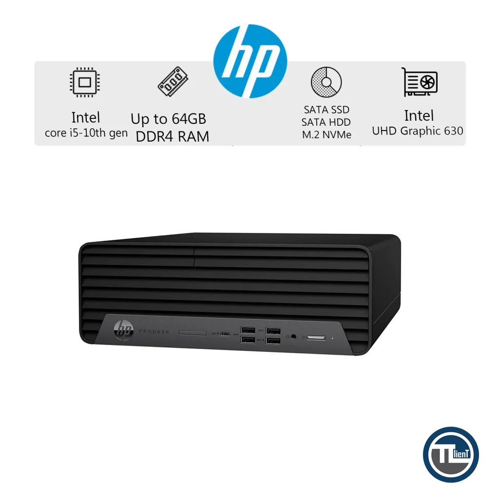 کامپیوتر دسکتاپ HP EliteDesk 600 G6 (i5-10th gen)