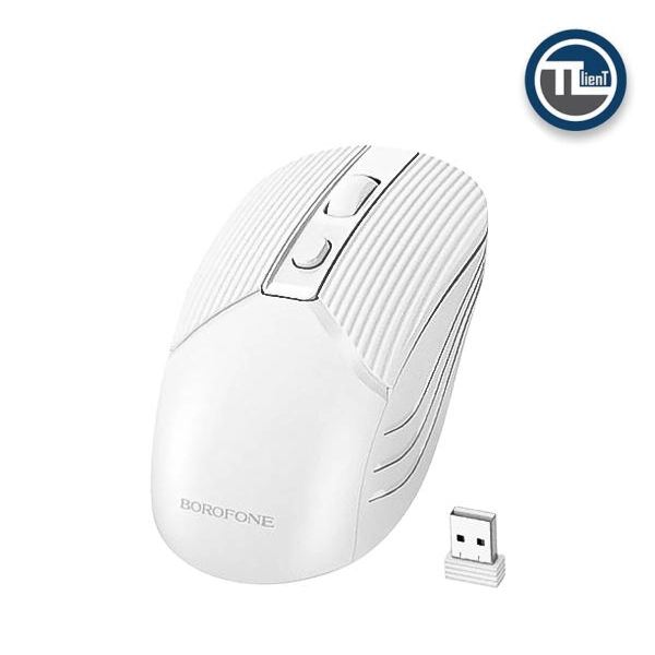 موس بی سیم سفید BROFONE BG5 موس بی سیم سفید BOROFONE BG5 - تصویر 1