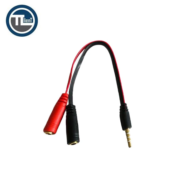 تبدیل 1 به 2 هدفون دی-نت مدل 124 تبدیل 1 به 2 هدفون دی-نت مدل 124 - تصویر 1