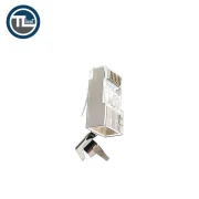 سوکت شبکه Cat7 SFTP شانه‌دار بسته 20 عددی