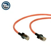 کابل شبکه CAT6 برند D-Net طول 50 سانتی متر NEXANS