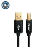 کابل پرینتر USB کانکتور فلزی دی‌نت طول 1.5 متر - Image 3
