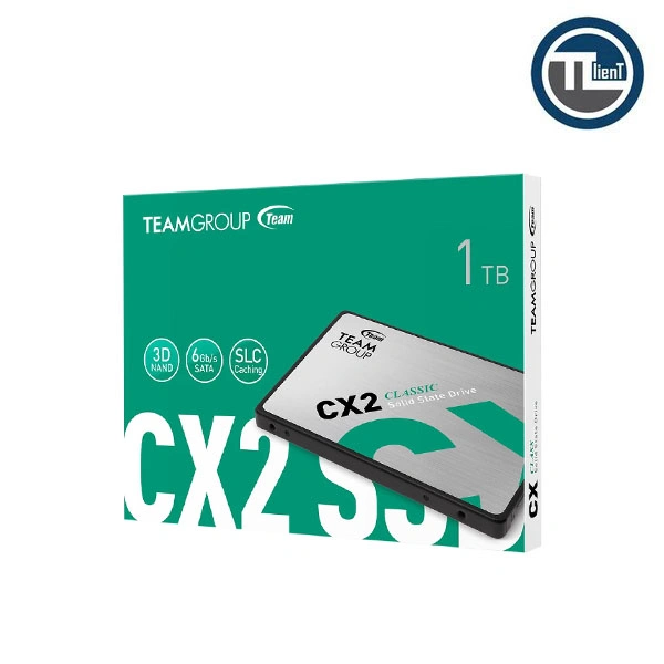 1TB حافظه SSD اینترنال مدل TEAMGROUP CX2 ظرفیت 1ترابایت - تصویر 1