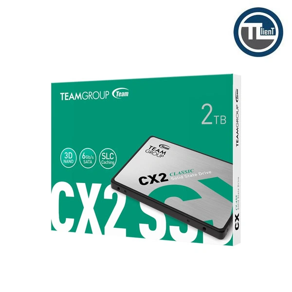 2TB حافظه SSD اینترنال مدل TEAMGROUP CX2 ظرفیت 2ترابایت - تصویر 1