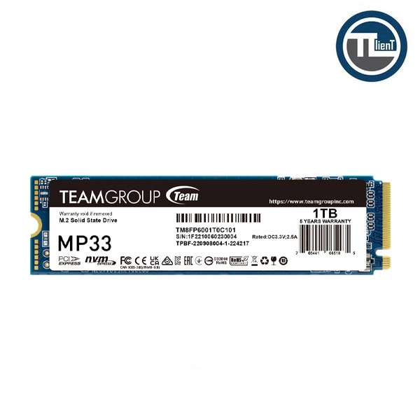 teammp331TB حافظه SSD اینترنال مدل TEAMGROUP MP33 ظرفیت 1ترابایت - تصویر 1