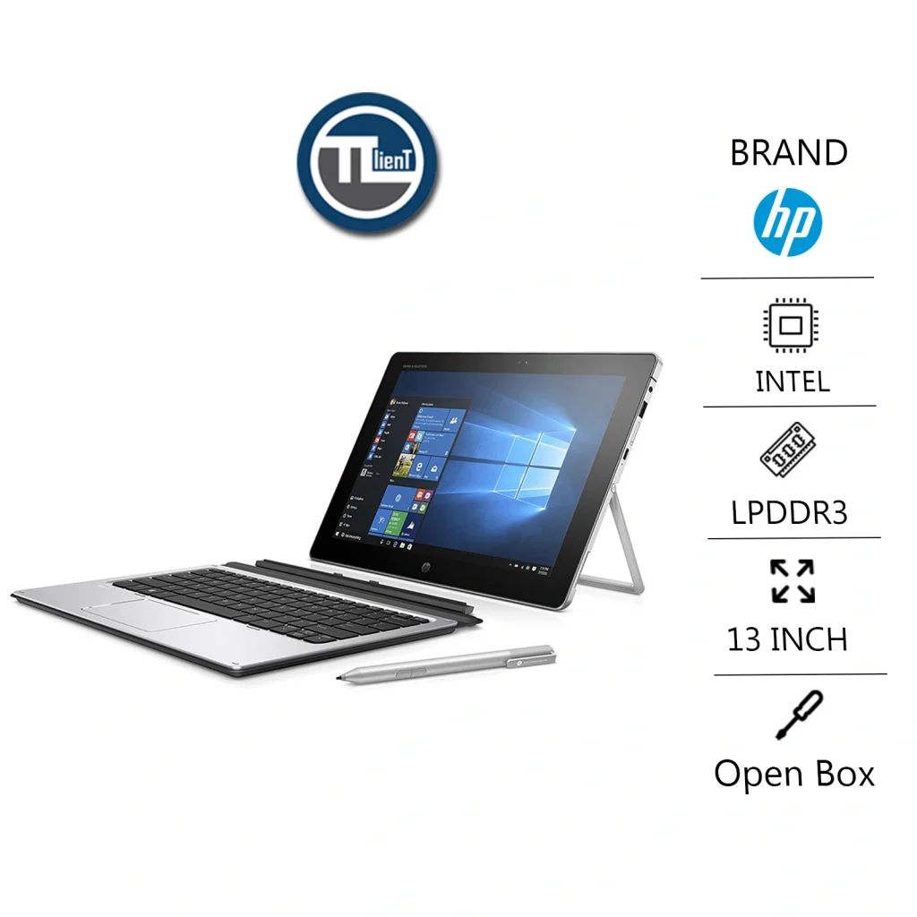 لپ‌تاپ HP Elite X2 1012 G1Core m5 8GB 256GB INTEL Touch