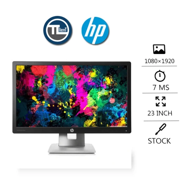 مانیتور اچ پی 23 اینچ مدل HP E232 LED استوک