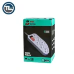 محافظ برق شش خانه BEHSA مدل BP1001 کابل 1.5 متر - Image 2