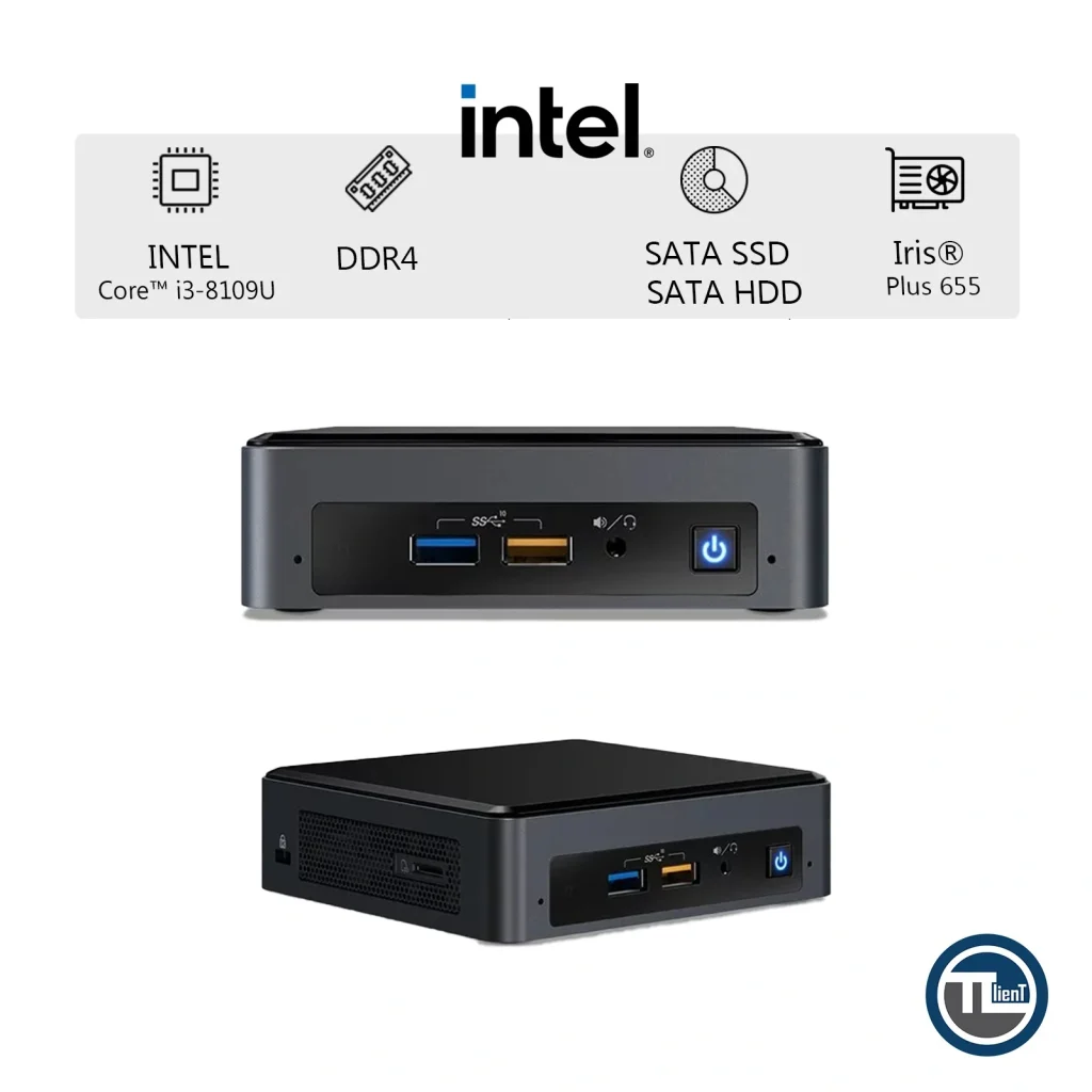 تین کلاینت اینتل NUC8i3BEK