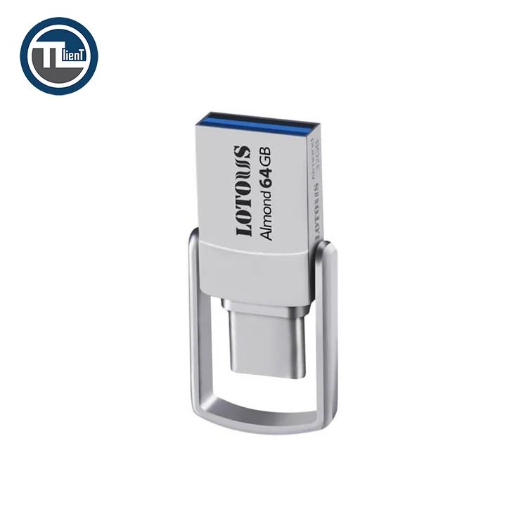 فلش مموری LOTOUS ALMOND 64GB TYPE C