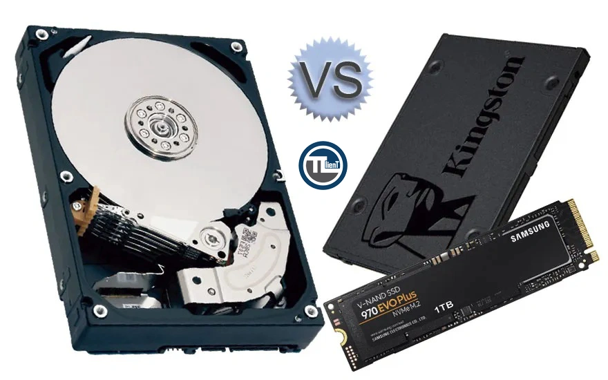 هارد دیسک HDD و SSD