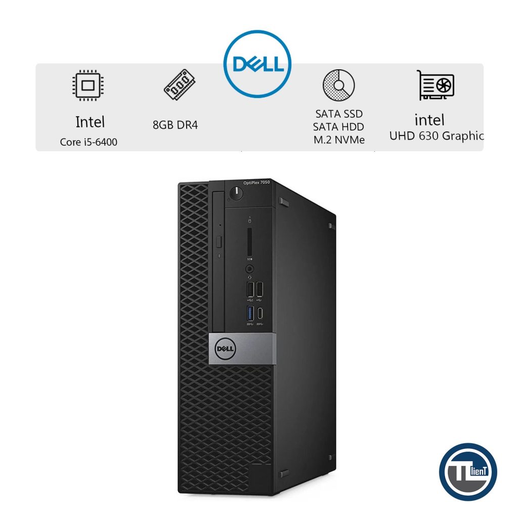 کامپیوتر دسکتاپ DELL (Core i5-6400) SFF 7050