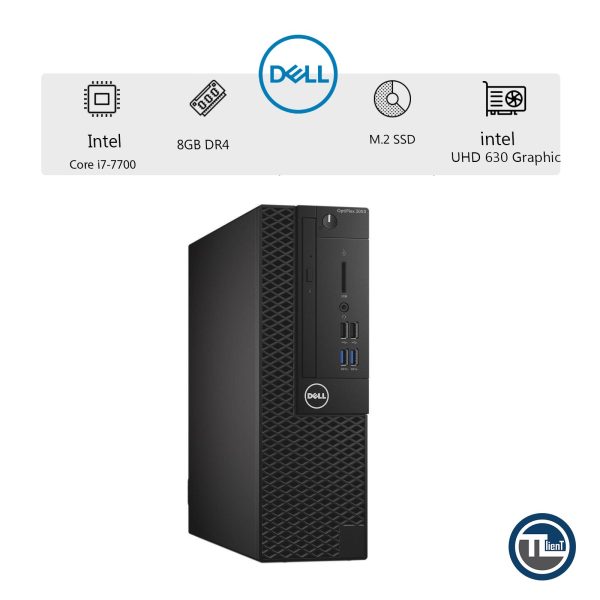 کامپیوتر دسکتاپ DELL (Core i7-7700 Gen) 3050 SFF