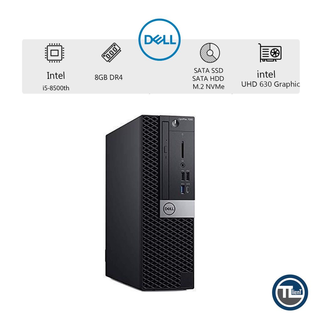 کامپیوتر دسکتاپ (i5-8500th Gen) Dell 7060 SFF