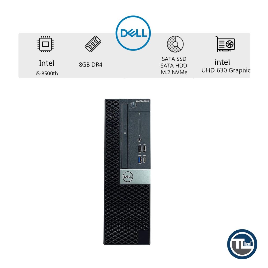 کامپیوتر دسکتاپ (i5-8500th Gen) Dell 7060 mt