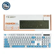 کیبورد D-NET DT-993 سفید آبی