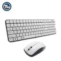 کیبورد و ماوس بیسیم سفید BMK-2261