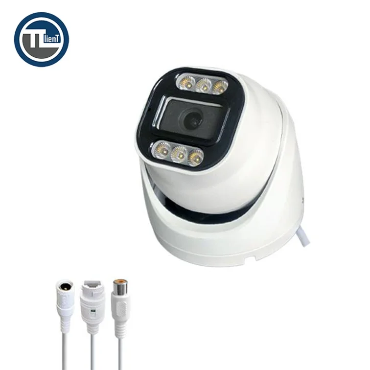 دوربین دام دید در شب میکروفون دار 4MP آکیتان مدل POE IP AK-B407MW-IEM