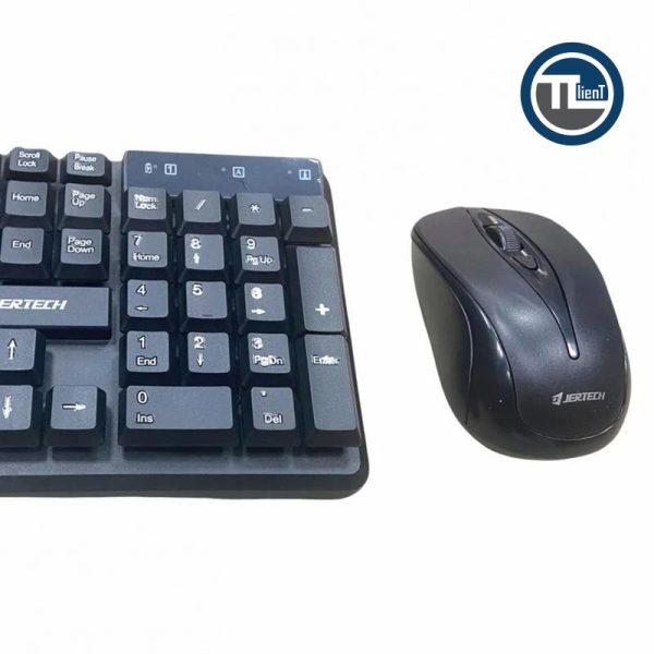 کیبورد و ماوس بی‌سیم JERTECH مدل KM300