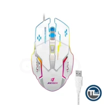 ماوس مخصوص بازی جرتک مدل JR810 ENERGY رنگ سفید