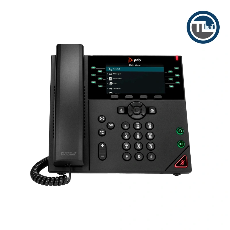 تلفن تحت شبکه Poly VVX 450 Business IP Phone