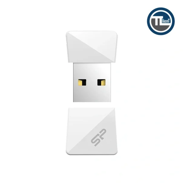 فلش مموری USB 2.0 سیلیکون پاور مدل Touch T08 ظرفیت 64 گیگابایت White - تصویر 3