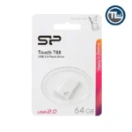 فلش مموری USB 2.0 سیلیکون پاور مدل Touch T08 ظرفیت 64 گیگابایت White - تصویر 2