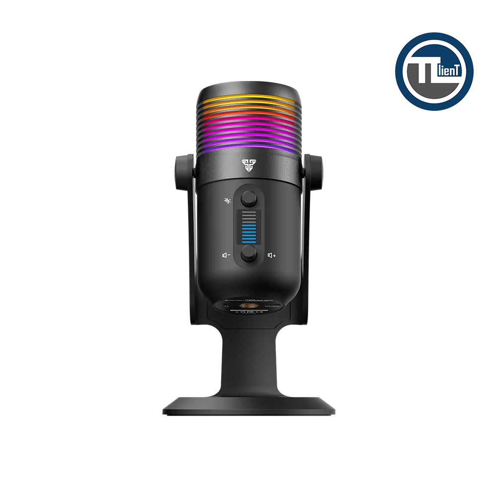 1 میکروفن کابلی Fantech MCX 03 Type C Cardioid pattern Leviosa Max Black - تصویر 1