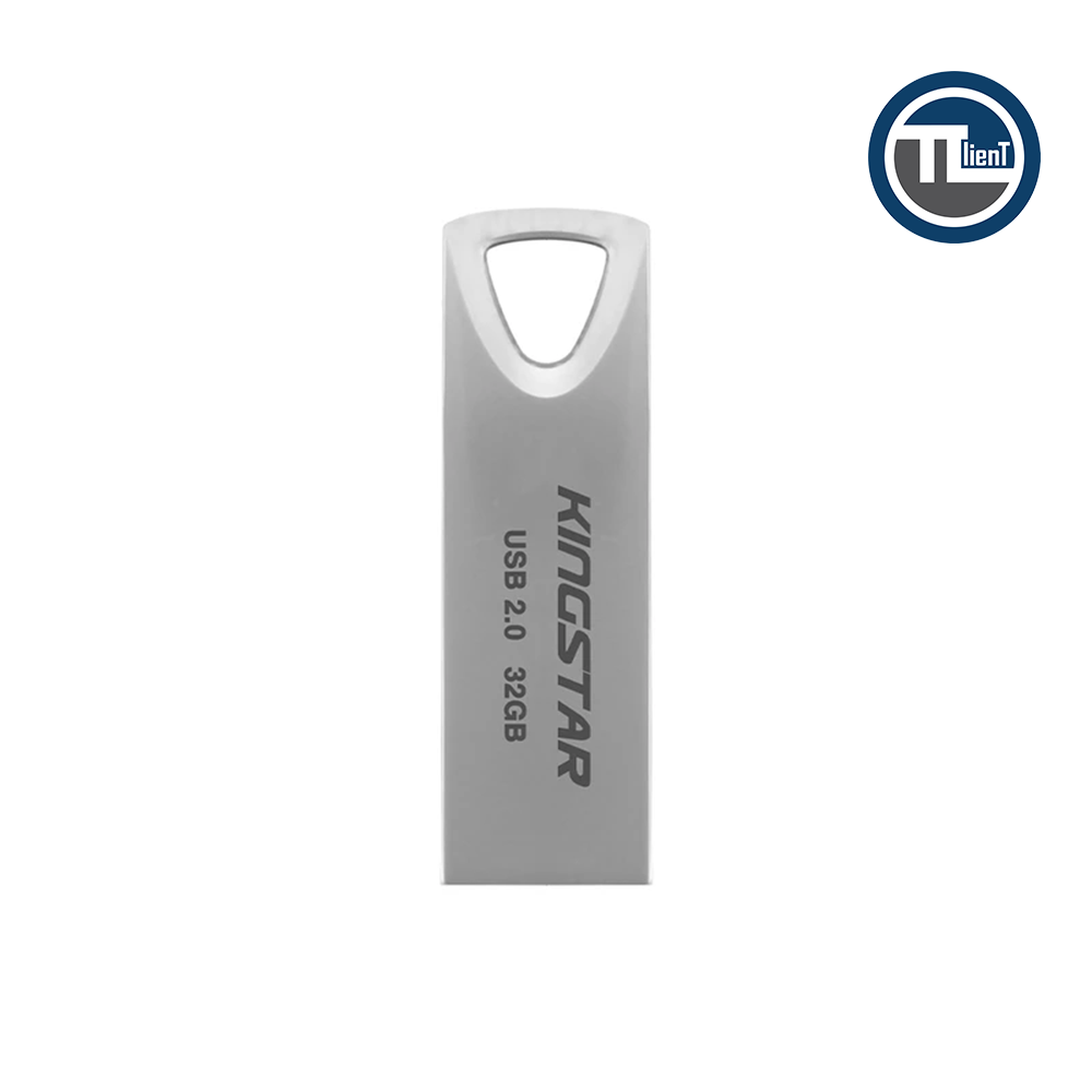14 فلش مموری Kingstar Fire KS222 (USB 2.0) 32GB Sliver - تصویر 1
