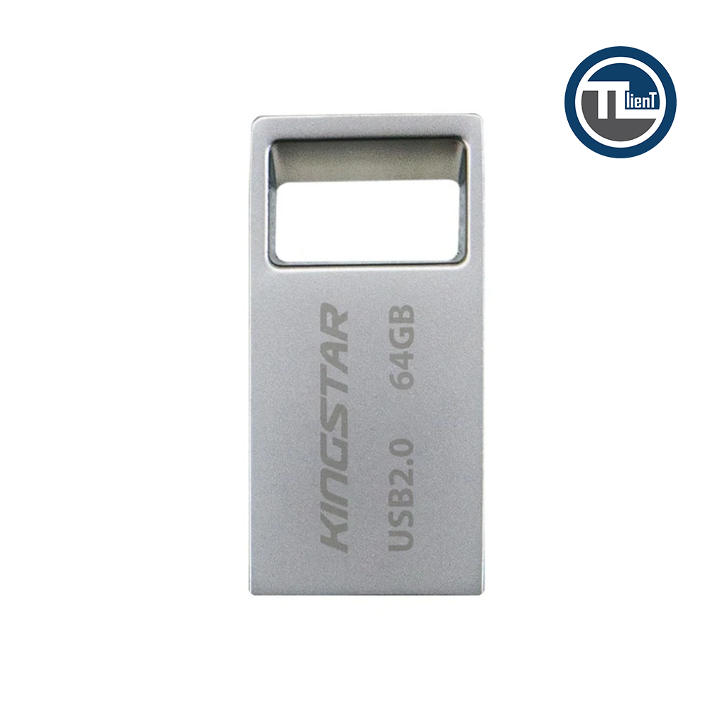 22 فلش مموری Kingstar Flo KS234 (USB 2.0) 64GB Sliver - تصویر 1